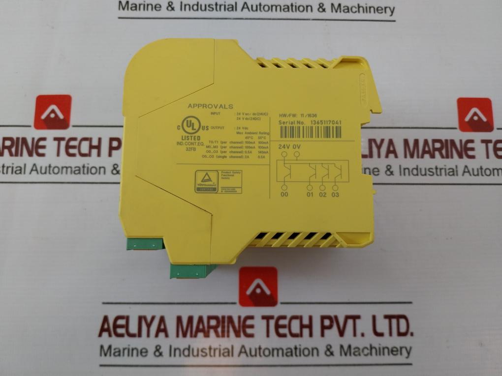Phoenix Contact Psr-trisafe-s Safety Module 24Vdc/4Ma