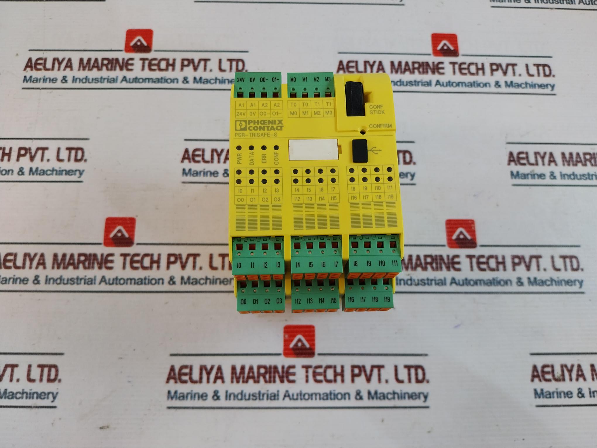 Phoenix Contact Psr-trisafe-s Psr-spp-24Dc/Ts/S Safety Relay