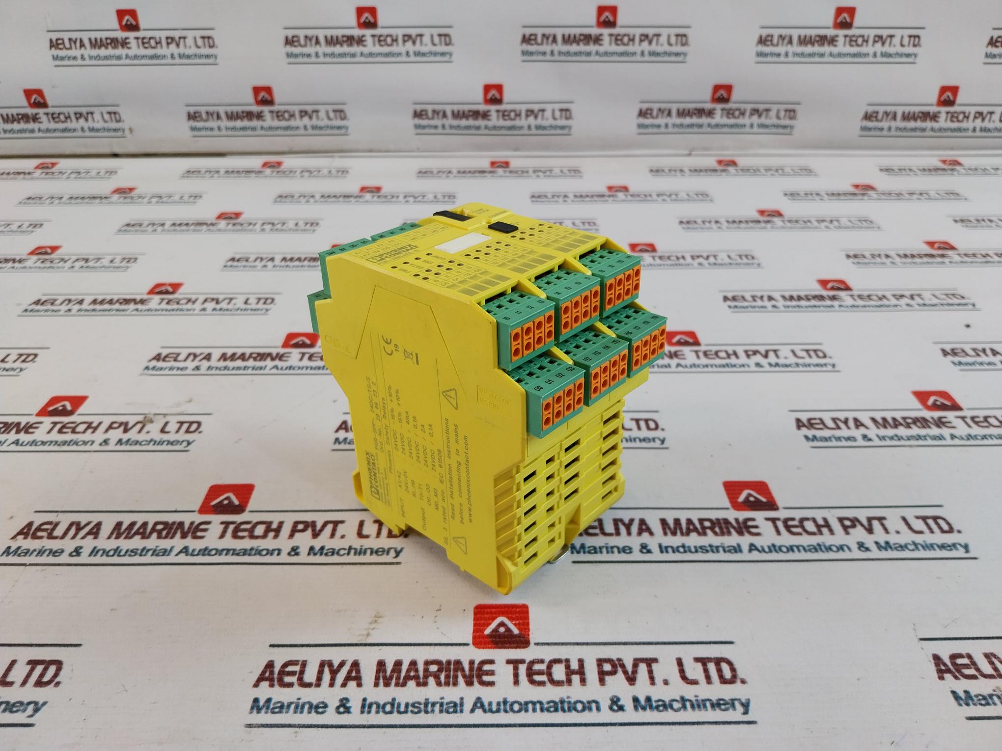 Phoenix Contact Psr-trisafe-s Psr-spp-24Dc/Ts/S Safety Relay