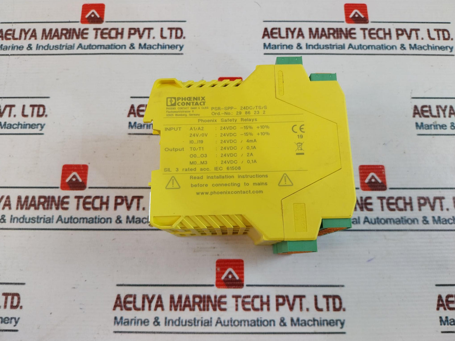 Phoenix Contact Psr-trisafe-s Psr-spp-24Dc/Ts/S Safety Relay