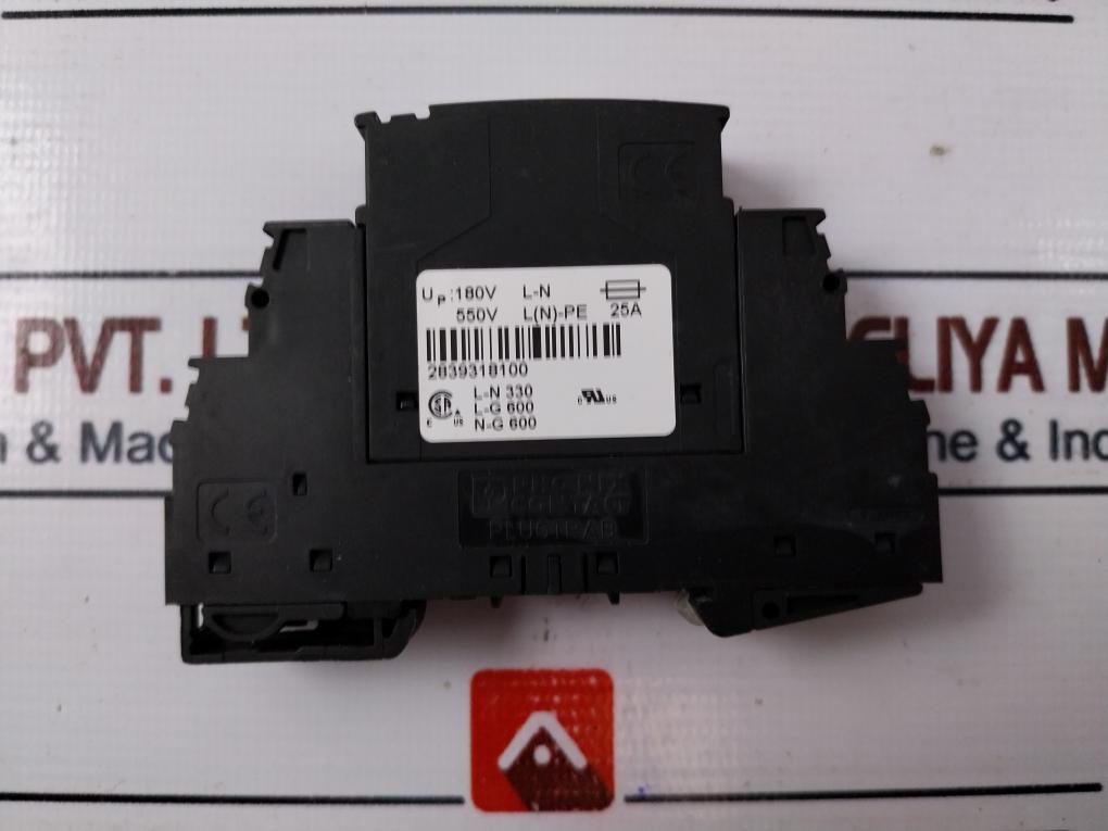 Phoenix Contact Pt 2-pe/S 24Ac-st Surge Protection Device