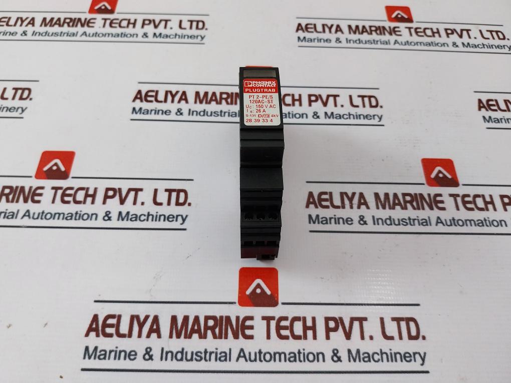 Phoenix Contact Pt 2-pe/S Surge Protection Device 150Vac 26A