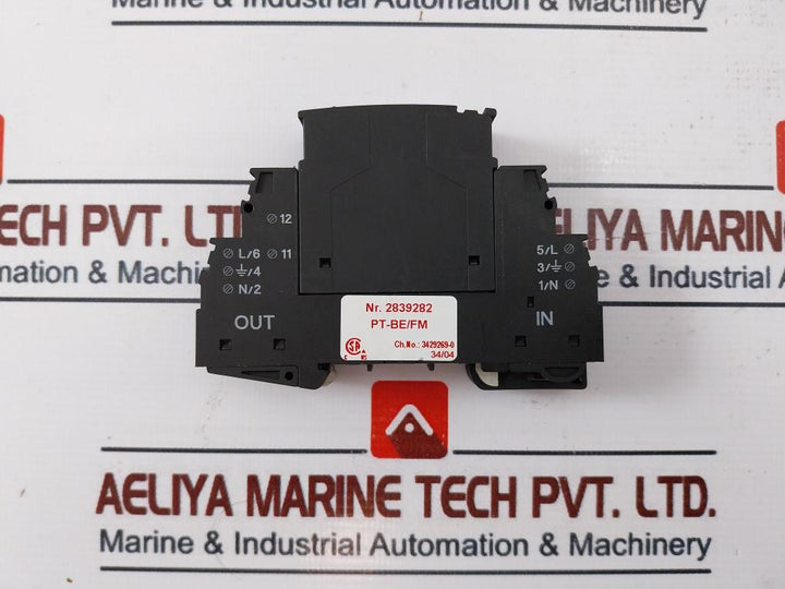 Phoenix Contact Pt 2-pe/S Surge Protection Device 150Vac 26A