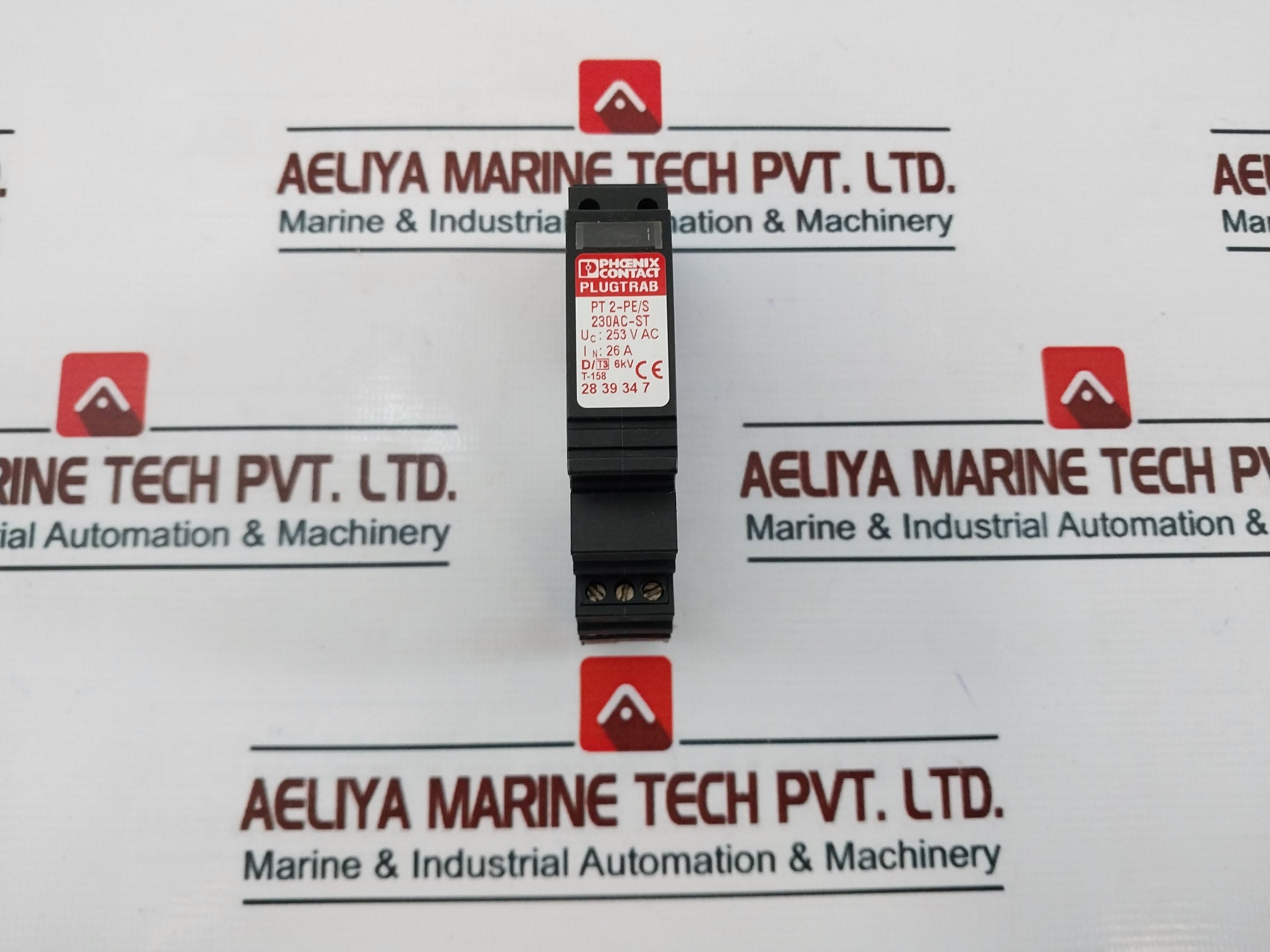 Phoenix Contact PT 2-PE/S Surge Protection Plug PT 2-PE/S-230AC