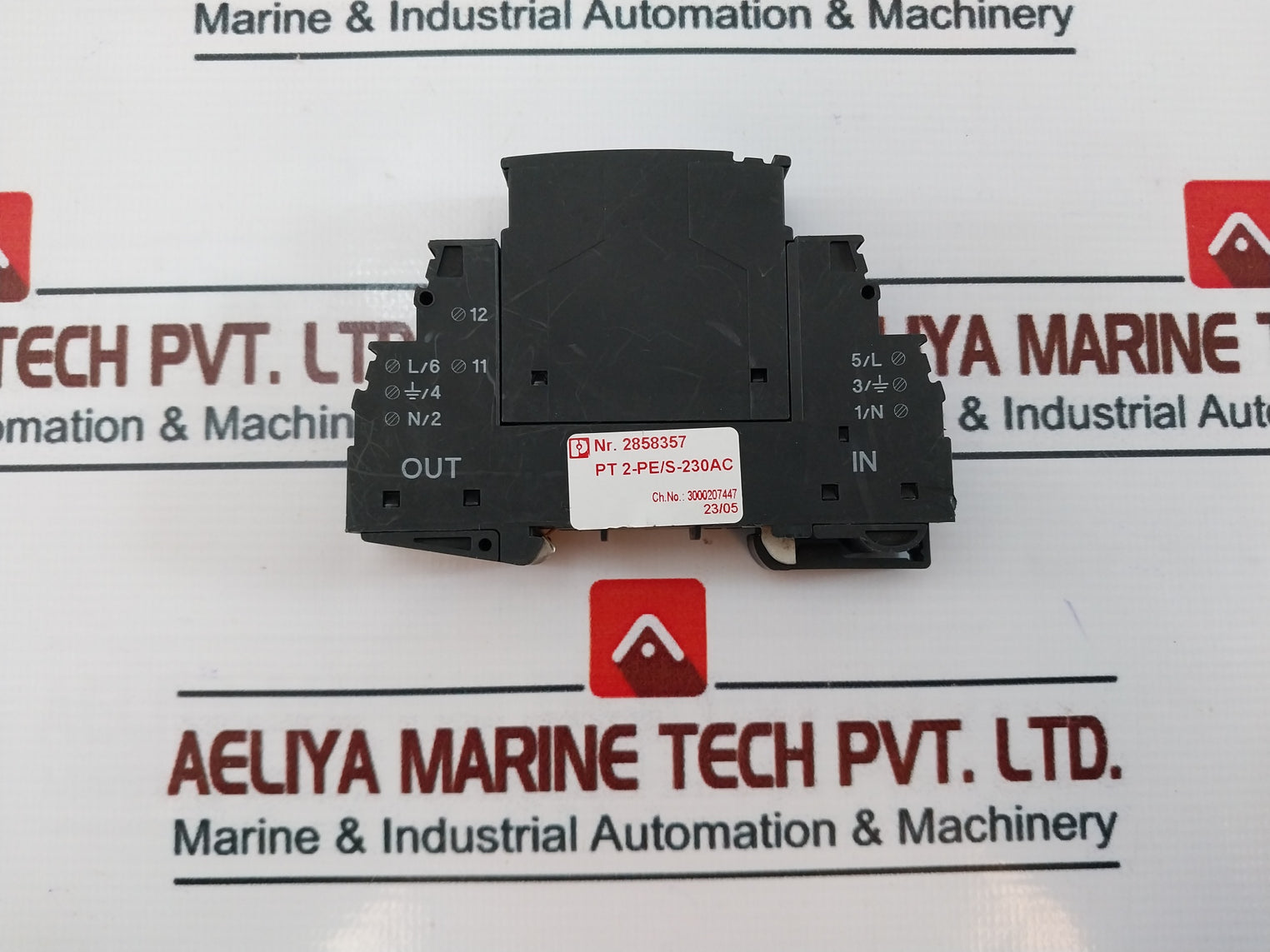 Phoenix Contact PT 2-PE/S Surge Protection Plug PT 2-PE/S-230AC