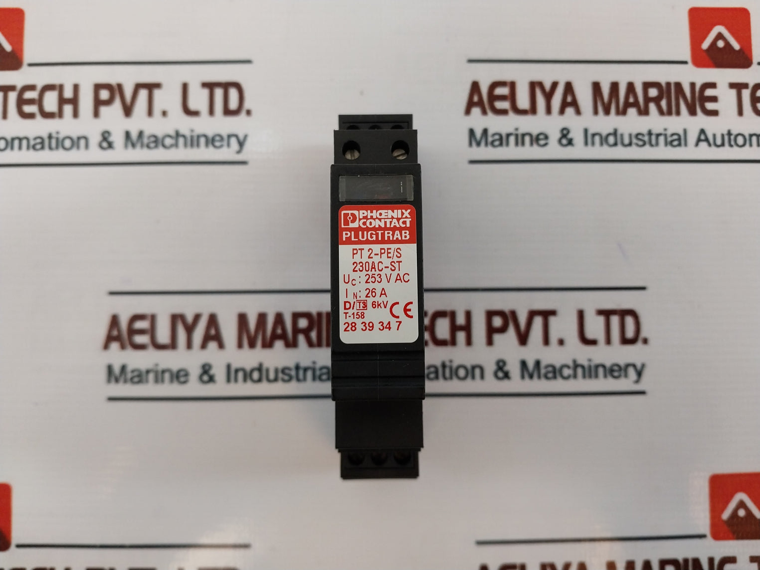 Phoenix Contact PT 2-PE/S Surge Protection Plug PT 2-PE/S-230AC