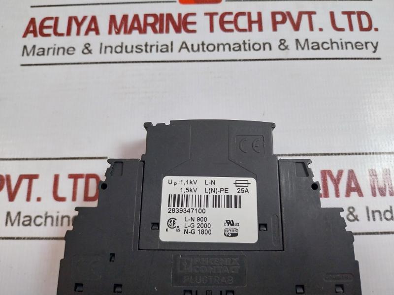 Phoenix Contact Pt 2-pe/s Surge Protection Plug 230v Ac 6kv