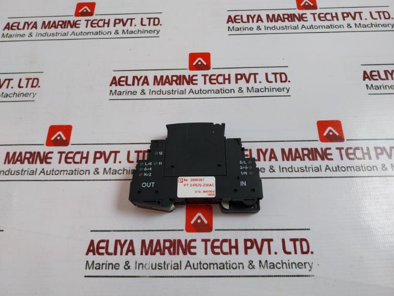Phoenix Contact Pt 2-pe/s Surge Protection Plug 230v Ac 6kv