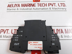Phoenix Contact Pt 2-pe/s Surge Protection Plug 230v Ac 6kv