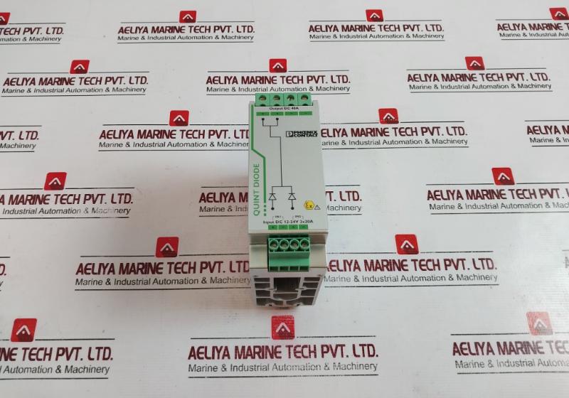 Phoenix Contact Quint-diode/12-24DC/2X20/1X40 DIN Rail Diode Module DC12-24V 2X2