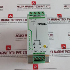 Phoenix Contact Quint-diode/12-24DC/2X20/1X40 DIN Rail Diode Module DC12-24V 2X2
