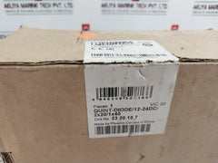 Phoenix Contact Quint-diode/12-24Dc/2X20/1X40 Din Rail Redundancy Diode Module