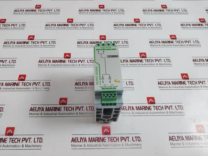 Phoenix Contact Quint-diode/12-24Dc/2X20/1X40 Din Rail Redundancy Diode Module