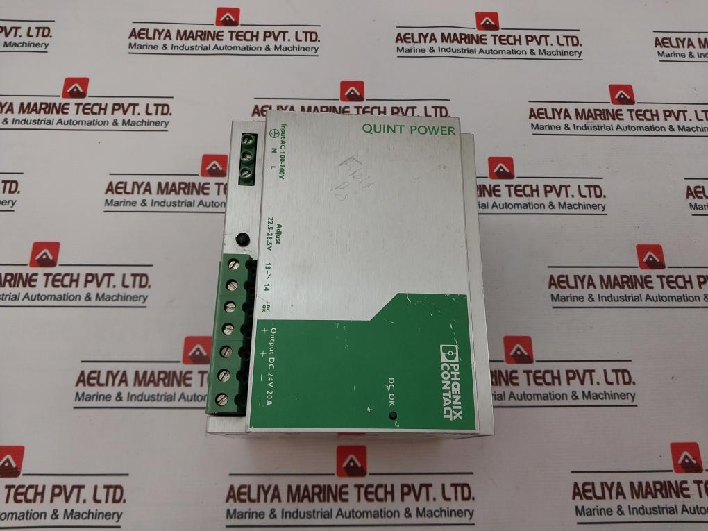 Phoenix Contact Quint-ps-100-240Ac/24Dc/20A Power Supply Unit 2938620