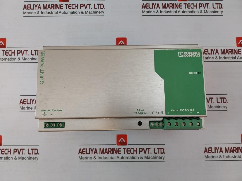 Phoenix Contact Quint-ps-100-240Ac/24Dc/40 Power Supply Module 2938879