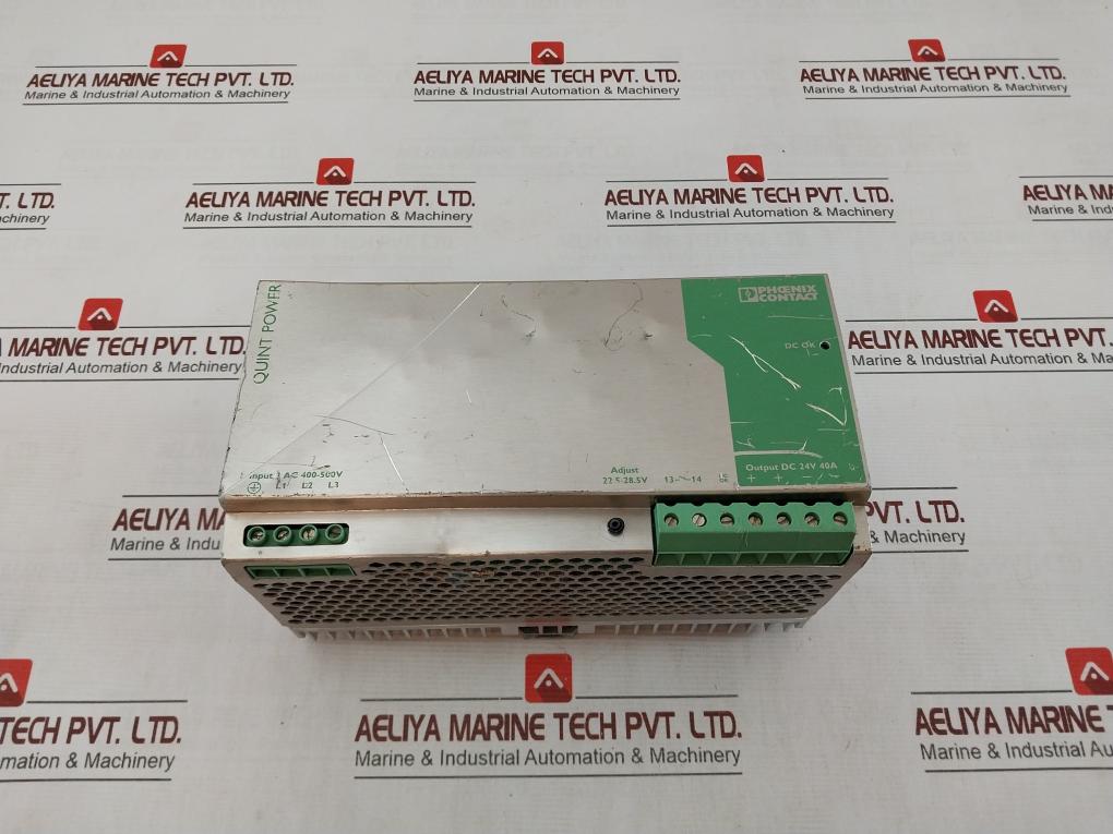 Phoenix Contact Quint-ps-3X400-500Ac/24Dc/40 Power Supply Unit 2938646 24Vdc/40A