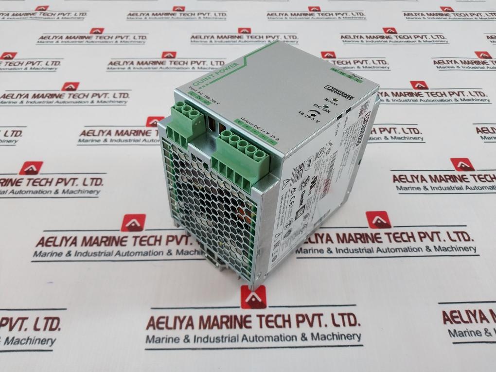 Phoenix Contact Quint-ps/1Ac/24Dc/20 Power Supply Unit 24V 20A Boost 26A