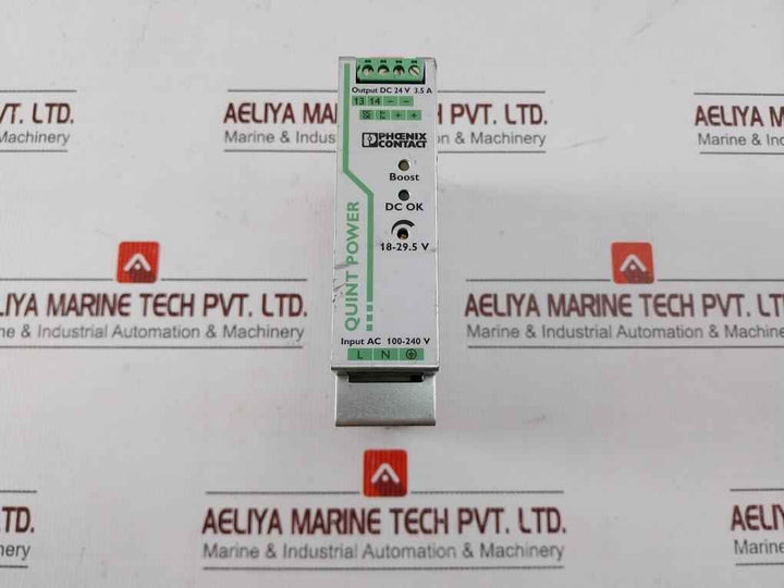 Phoenix Contact Quint-ps/1Ac/24Dc/3.5 Power Supply Unit 24Vdc 3.5A