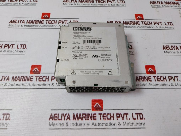 Phoenix Contact Quint-ps/24Dc/12Dc/8 Power Supply 2320115
