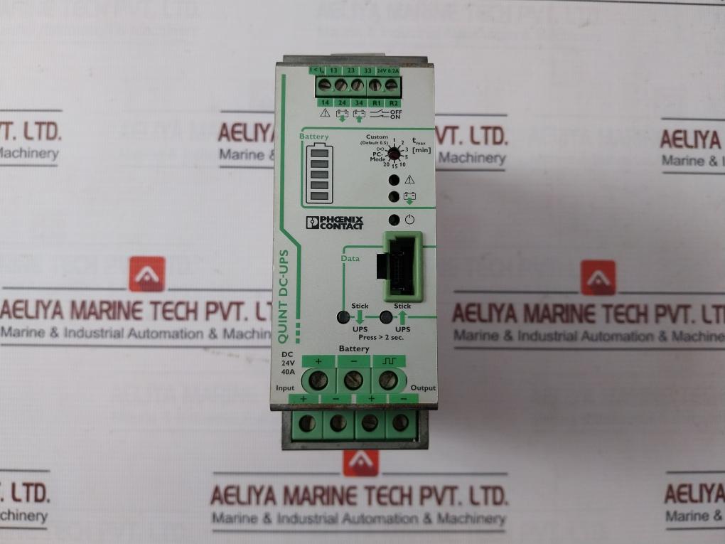 Phoenix Contact Quint-ups/24Dc/24Dc/40 Ups Power Supply 24V 40A