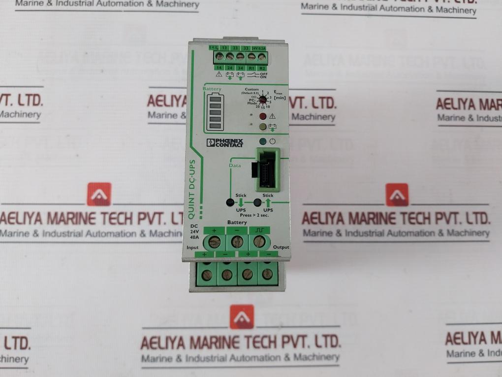Phoenix Contact Quint-ups/24Dc/24Dc/40 Ups Power Supply 24V 40A
