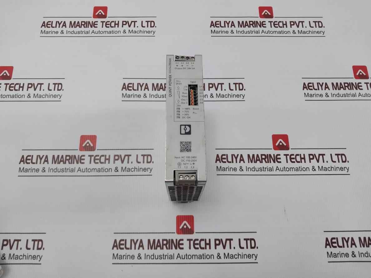 Phoenix Contact Quint4-ps/1Ac/24Dc/5 Power Supply Unit 100-240V Ac 1.7-0.8