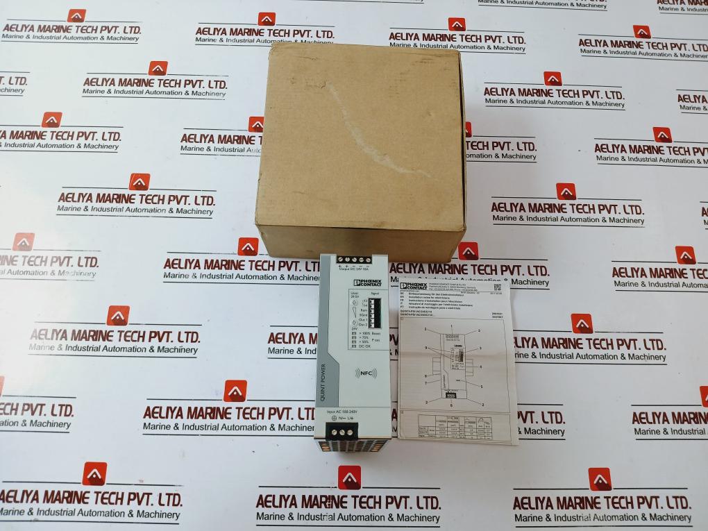 Phoenix Contact Quint4-ps/1ac/24dc/10 Power Supply Ac 100-240v 50-60hz, Rev. 02