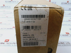 Phoenix Contact Quint4-ps/1ac/24dc/10 Power Supply Ac 100-240v 50-60hz, Rev. 02