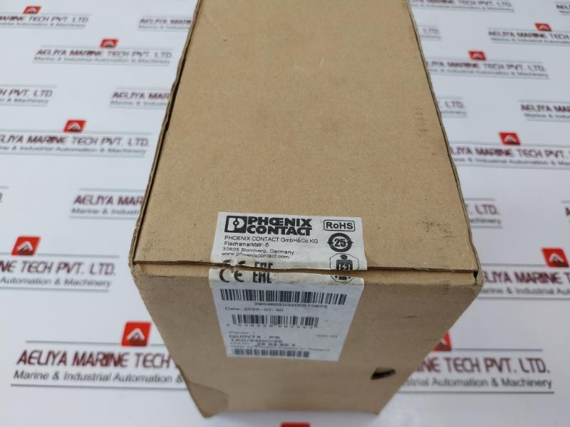 Phoenix Contact Quint4-ps/1ac/24dc/20 Power Supply Unit, 24v Dc, 20a