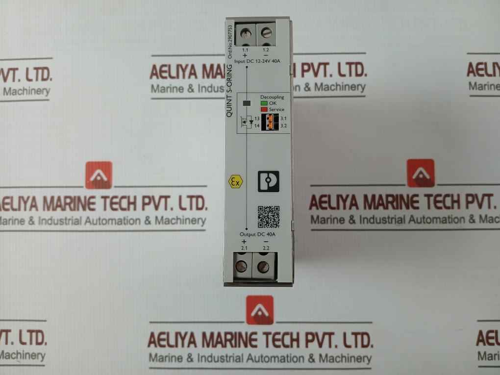 Phoenix Contact Quint4-s-oring/12-24Dc/1X40/+ Redundancy Module 12-24V/8-26V