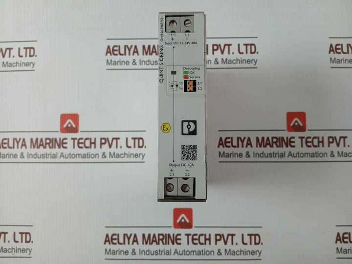 Phoenix Contact Quint4-s-oring/12-24Dc/1X40/+ Redundancy Module 12-24V/8-26V