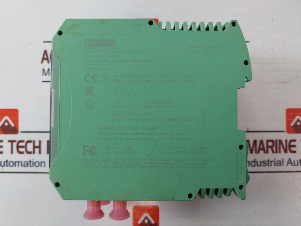 Phoenix Contact Rad-whg/wlan-xd Wireless Ethernet Transceiver 12-30v