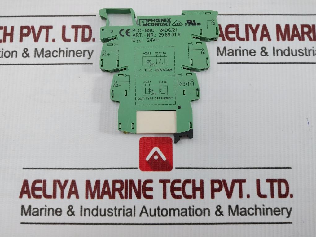 Phoenix Contact Relay Socket 24 Vdc Plc-bsc-24Dc/21