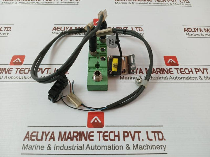 Phoenix Contact Sacb-6/3-l-m12-m8 Distributor Box 400V Ac12 10A 12-24Vdc
