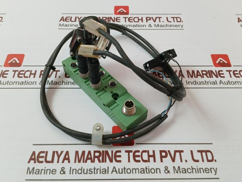 Phoenix Contact Sacb-6/3-l-m12-m8 Distributor Box 400V Ac12 10A 12-24Vdc