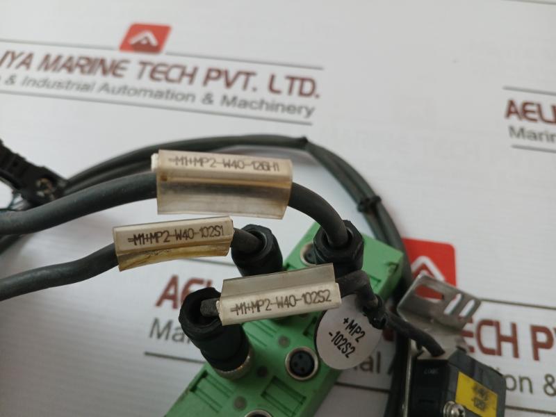 Phoenix Contact Sacb-6/3-l-m12-m8 Distributor Box 400V Ac12 10A 12-24Vdc