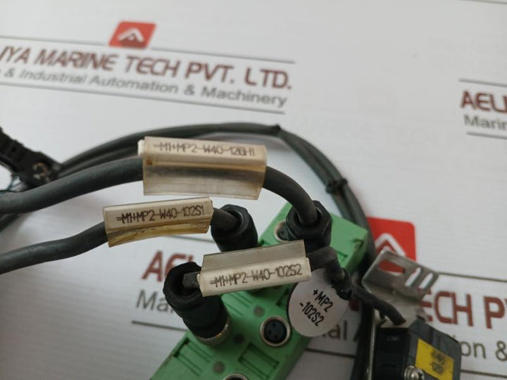 Phoenix Contact Sacb-6/3-l-m12-m8 Distributor Box 400V Ac12 10A 12-24Vdc