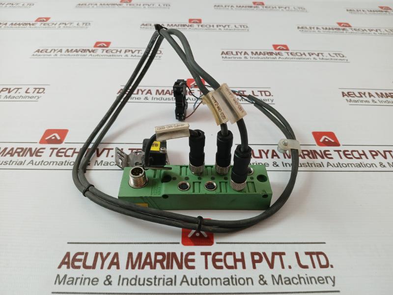 Phoenix Contact Sacb-6/3-l-m12-m8 Distributor Box 400V Ac12 10A 12-24Vdc