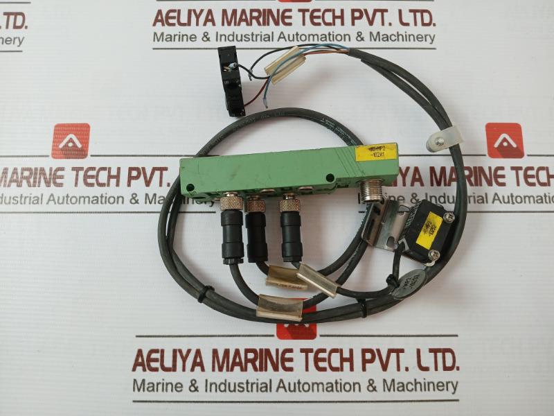 Phoenix Contact Sacb-6/3-l-m12-m8 Distributor Box 400V Ac12 10A 12-24Vdc