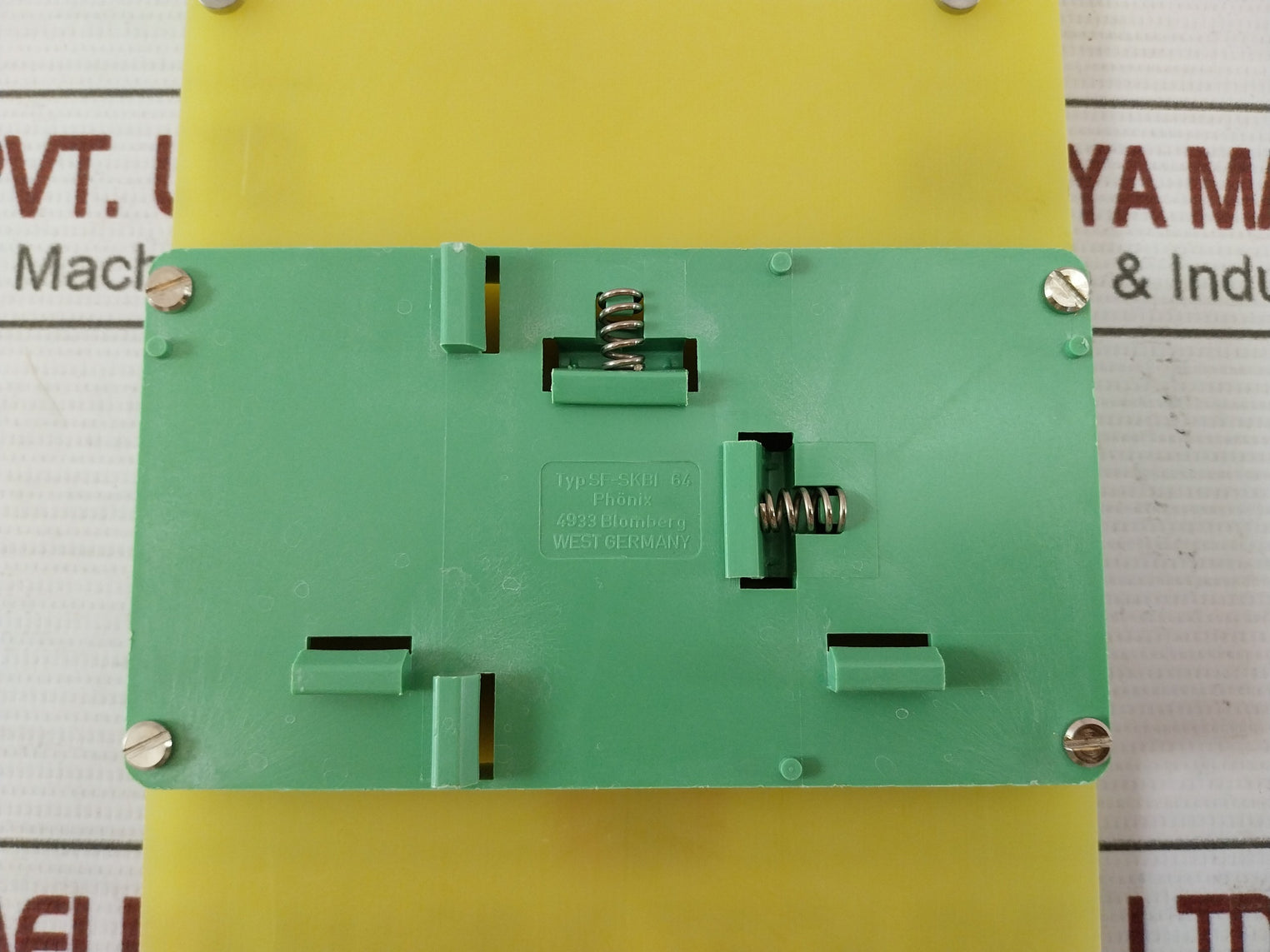 Phoenix Contact Sf-skbi 64 Connection Terminal Block Mount Base Rail