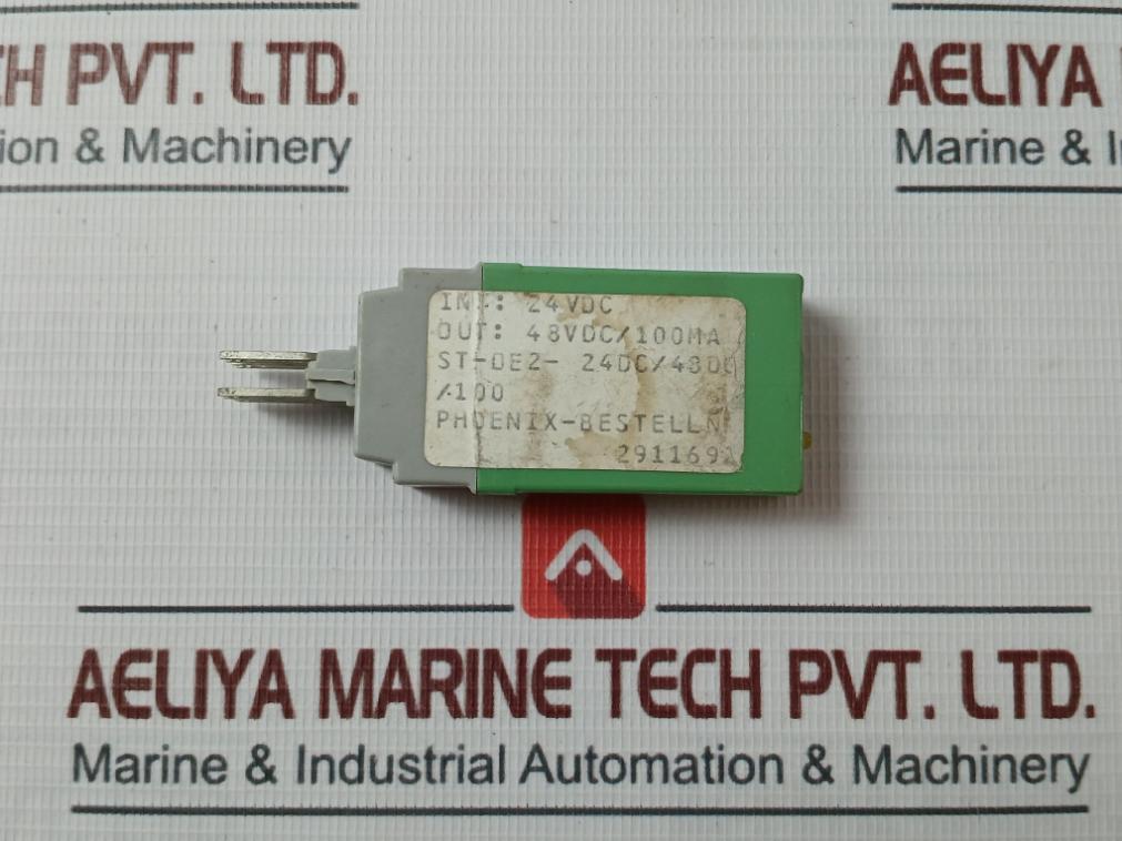 Phoenix Contact St-oe2-24Dc/48Dc/100 Solid-state Relay 48Vdc/100Ma