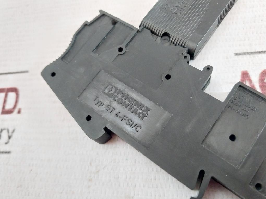 Phoenix Contact St 4-fsi/C Fuse Modular Terminal Block Ac250V Dc65V 24-10Awg