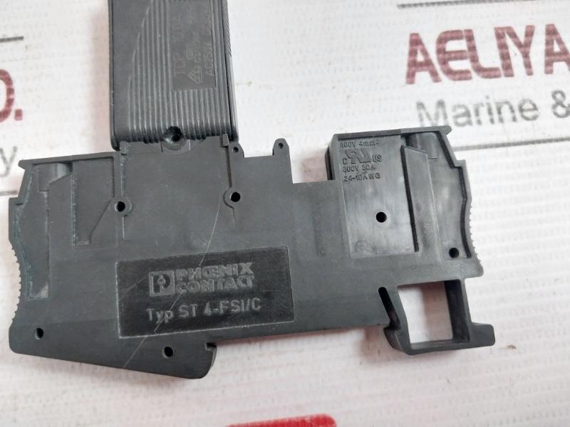 Phoenix Contact St 4-fsi/C Fuse Modular Terminal Block Tcp 10.0A Ac250V Dc65V