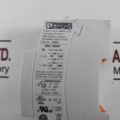 Phoenix Contact Step-diode/5-24Dc/2X5/1X10 Redundancy Module 2868606