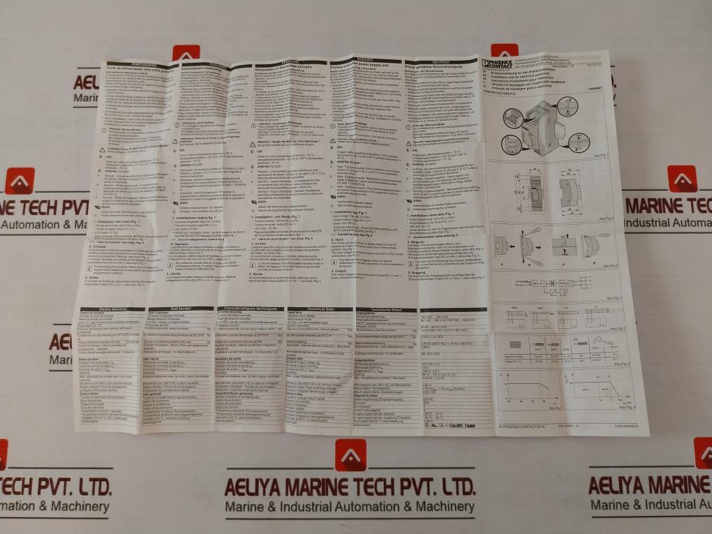 Phoenix Contact Step-ps/1Ac/12Dc/1.5 Power Supply 2868567 100-240V 115V 50-60Hz