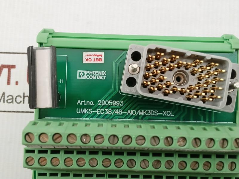 Phoenix Contact Termination Board Interface Module Umks-ec38/48-aio/Mk3Ds-xol