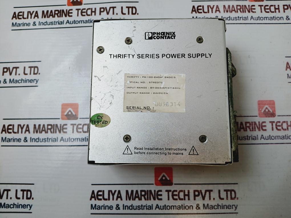 Phoenix Contact Thrifty-ps-100-240Ac/24Dc/5 Power Supply