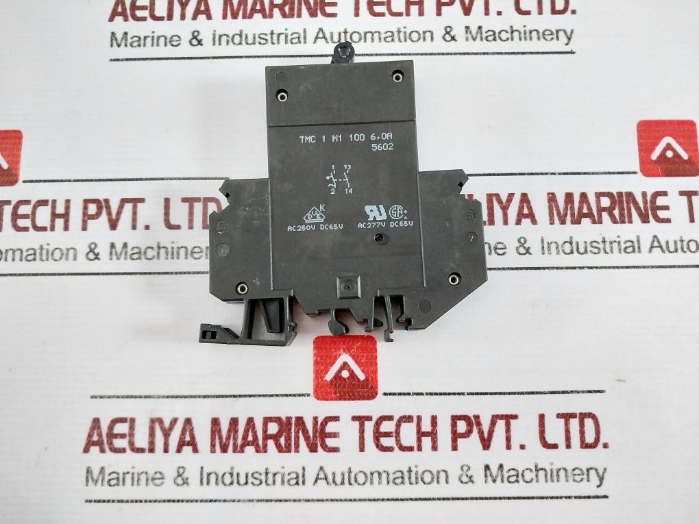 Phoenix Contact Tmc 1 M1 100 6 0A Thermomagnetic Device Circuit Breaker Ac250V Dc65V 5602