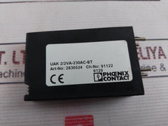 Phoenix Contact Uak 2/2Va-230Ac-st Surge Protection Plug 230V