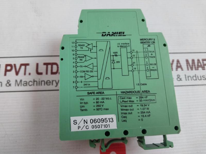 Phoenix Contact Uegh Electronics Housing 0507101 20-32Vdc 254Ma 33Mh/Ohm